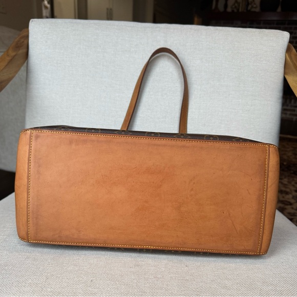 Louis Vuitton Vintage Cabas Mezzo Large Monogram Tote Bag Purse - Picture 5 of 16